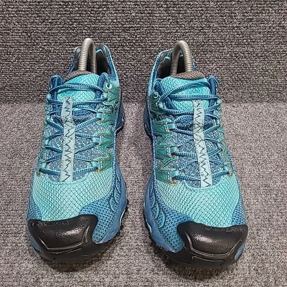 La Sportiva Ultra Raptor Trail Women's US 9 Hiking Running Shoes Blue - Picture 4 of 13